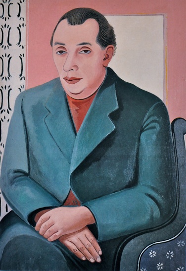 Portrait WIadimir Rosenbaum-Ducommun von Heinrich Maria Davringhausen